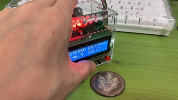 RDA5807 FM Radio Kit.