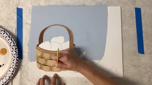 How To Paint a Basket of Apples - Acrylic Painting смотреть онлайн