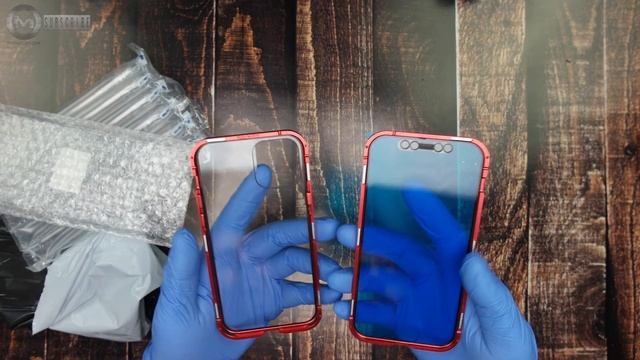 Magnetic Case 360 Front+Back 9H Tempered Glass Case for iPhone 12 - UNBOXING смотреть онлайн
