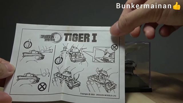 (Eng Subs)Dragon Armor 60001 TIGER I Michael Wittmann 1/72 Diecast German WW2 tank koleksi Indonesi смотреть онлайн