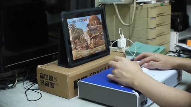 iFBA Test 2 on iPad 1 with Magiclab M3 JoyStick смотреть онлайн