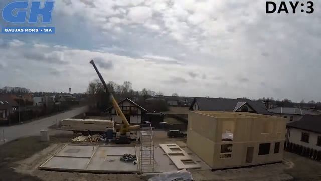 CLT hús frá SIA Gaujas Koks смотреть онлайн