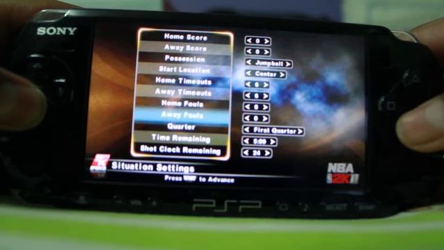 NBA 2K11 GAMEPLAY HD [PSP] смотреть онлайн
