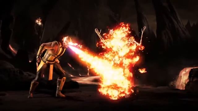MORTAL KOMBAT X - Scorpion "Toasty" Klassic Fatality смотреть онлайн
