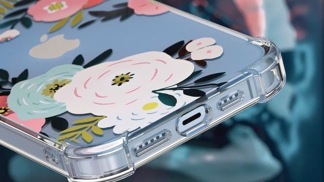 GVIEWIN® Floral Clear Women Case iPhone 13 Pro max смотреть онлайн