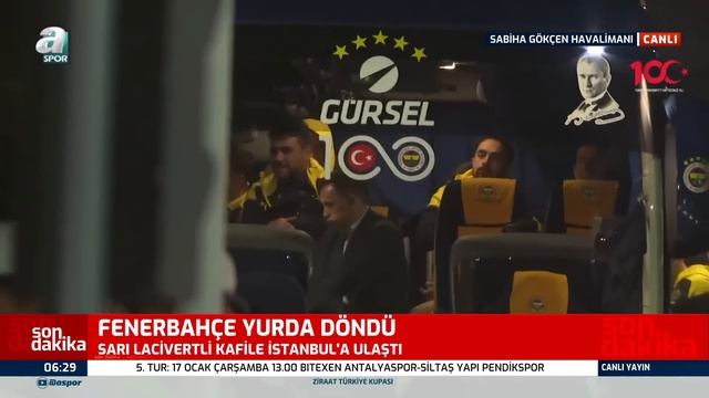 Fenerbahçe Kafilesi, İstanbul'a Döndü / A Spor / Canlı Yayın / 30.12.2023 смотреть онлайн