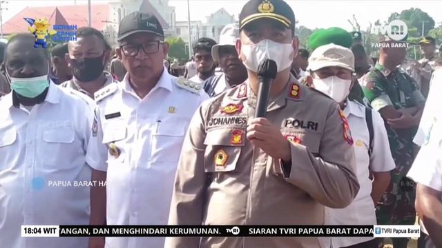Pemkot Sorong Membongkar Eks Pasar Boswesen