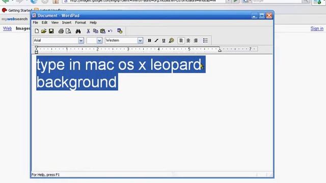 How To Get Mac OS X Leopard Default Background on Vista / XP смотреть онлайн