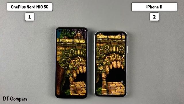 OnePlus Nord N10 5G vs iPhone 11 Speed Test & Camera Test смотреть онлайн