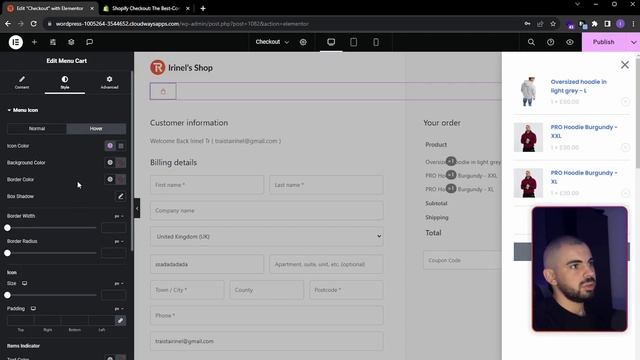 Shopify-Style Checkout In WooCommerce | Elementor Pro