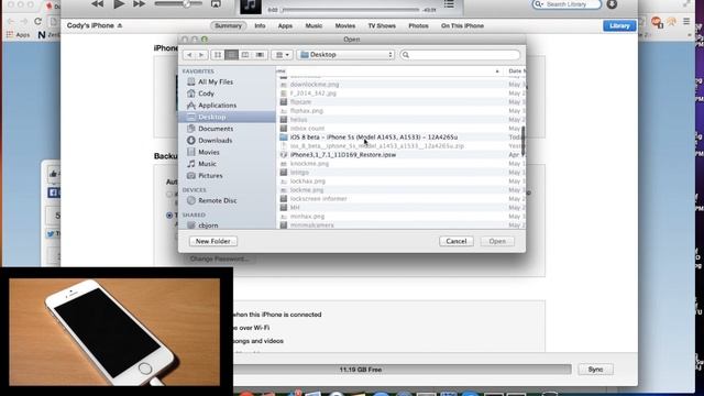 How to Install iOS 8 for Free Without UDID - IPSW Download Links смотреть онлайн