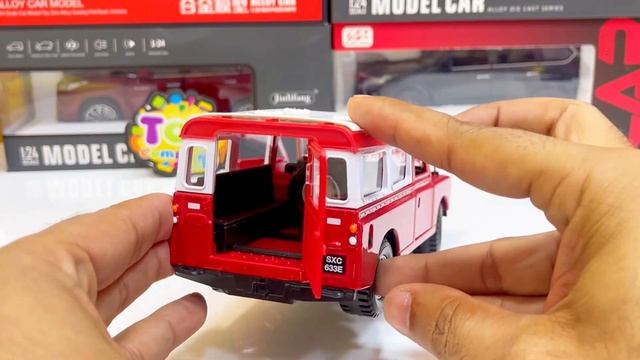Unboxing Bburago Land Rover Series II #diecast #bburago #landroverseries смотреть онлайн