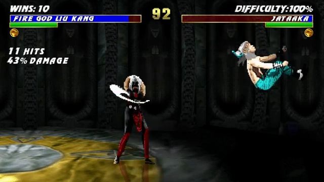 Mortal Kombat Solano Edition - Fire God Liu Kang (100% Difficulty) смотреть онлайн