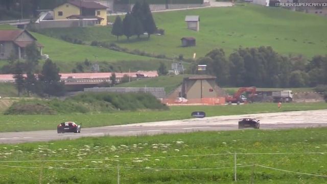 Lamborghini Aventador svj VS Bugatti vyron and Pagani huayra. #lamborghini #bugatti #pagani #race. смотреть онлайн