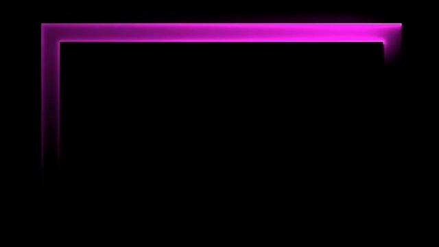 PINK Light Frame Free | Glowing Border | LOOP VIDEO| BLACK SCREEN AFTER EFFECTS смотреть онлайн