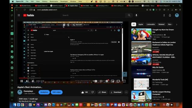 DID SOMEONE JUST COPY MY VIDEO? ( A Stolen Apple's Best Animation) смотреть онлайн