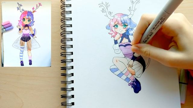 ☆ DRAWING YOUR OCs #4 || Trying something I've NEVER done here! ☆ смотреть онлайн