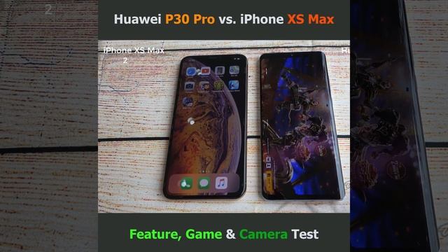 huawei p30 pro vs iphone xs max смотреть онлайн