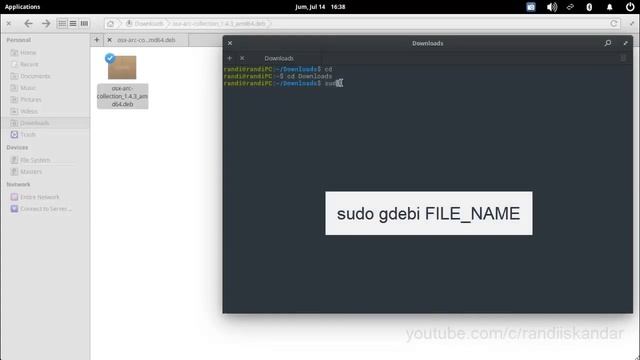 Elementary OS Tutorial - Install OSX Arc Darker Theme смотреть онлайн