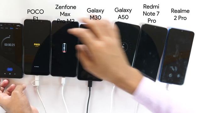 BATTERY TEST! Redmi Note 7 Pro vs Galaxy A50 vs Realme 2 Pro vs Galaxy M30 vs Max Pro M2 vs Poco F1 смотреть онлайн