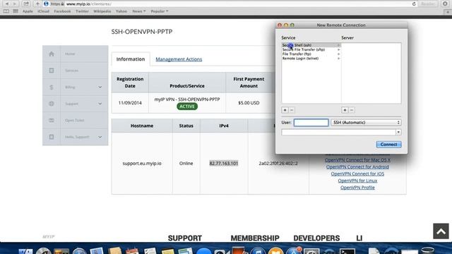 SSH Connection Mac смотреть онлайн