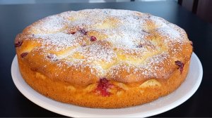 Шикарный пирог к чаю Очень нежный Воздушный ПИРОГ Просто и Очень вкусно!