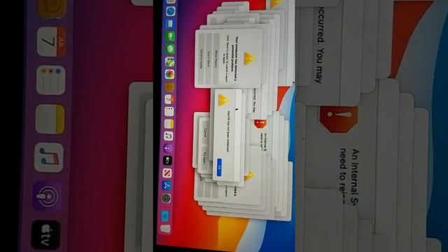 :( Error BSOD  In Apple Mac Book