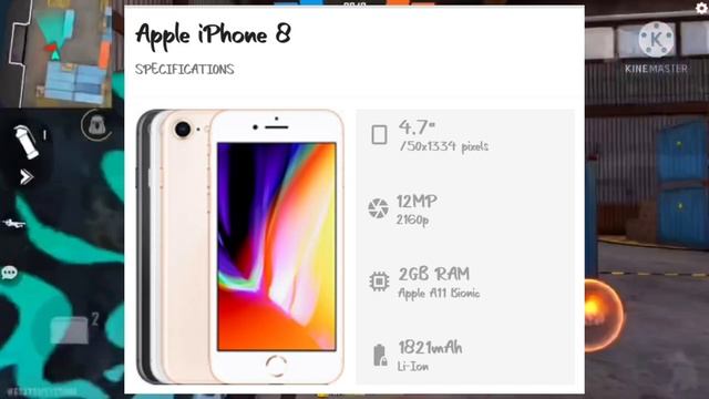 iPhone 8 Free Fire Gameplay | iPhone 8 Plus Free Fire Gameplay | iPhone 8 FreeFire Review - iphone8 смотреть онлайн