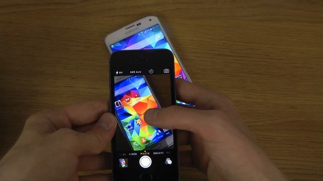iPhone 5S iOS 8 - Camera Control Exposure Settings Review смотреть онлайн