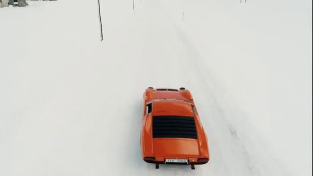 Shah of Persia Lamborghini Miura P400 3303 in A Winters Tail by Kidston SA смотреть онлайн
