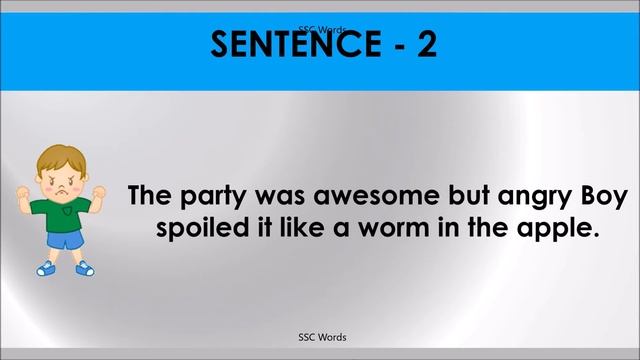 WORM IN THE APPLE # Idiom 100 # Meaning and five sentences # SSC Words смотреть онлайн