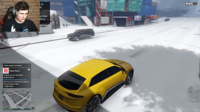 NEJLEPŠÍ AUTO DO SNĚHU v GTA V? (Lamborghini Urus) смотреть онлайн