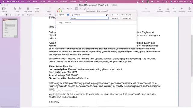 Nitro PDF Pro for Mac: Editing and Redacting Text смотреть онлайн