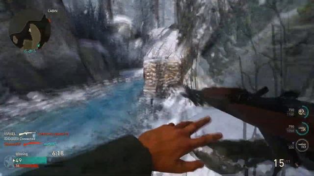 Call Of Duty WW2 BALL TURRET GUNNER - M1 CARBINE Multiplayer Gameplay PC смотреть онлайн