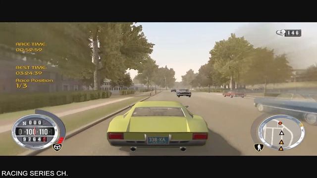 Street Race with Melizzano (Lamborghini Miura) - Driver: Parallel Lines смотреть онлайн