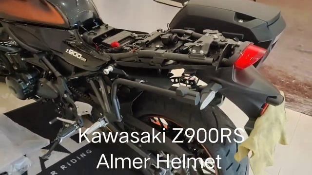 Installation Shad SH23 Kawasaki Z900RS смотреть онлайн