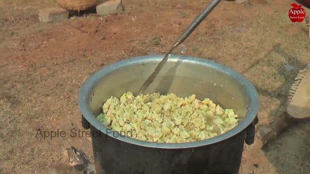 cauliflower boil || How To Cook Cauliflower Curry Village Style || Apple Street Food смотреть онлайн
