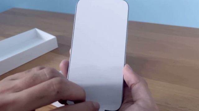 iPhone 15 (blue) 256GB unboxing + setup смотреть онлайн