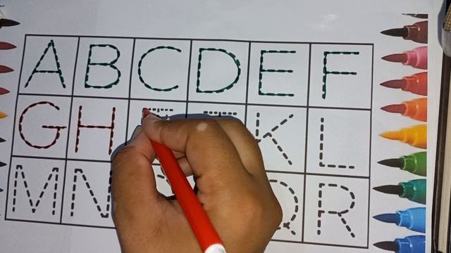 ABCD Alphabets for kids | tracing ABCs letters, A for Apple, B for ball #tunntunntv #abcde смотреть онлайн