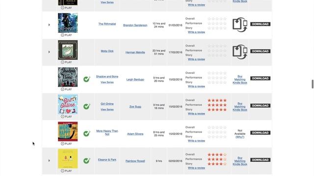 My Audiobook Collection смотреть онлайн