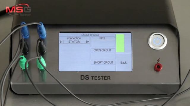 Tester uzwojeń stojana i mostków diodowych MS014 смотреть онлайн