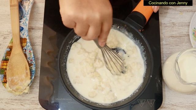 Como hacer COLIFLOR GRATINADA con BECHAMEL | RECETA MUY FÁCIL Y RÁPIDA смотреть онлайн