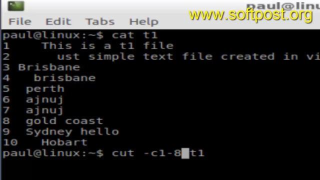 How to print first n characters of each line in a file in BASH shell terminal смотреть онлайн