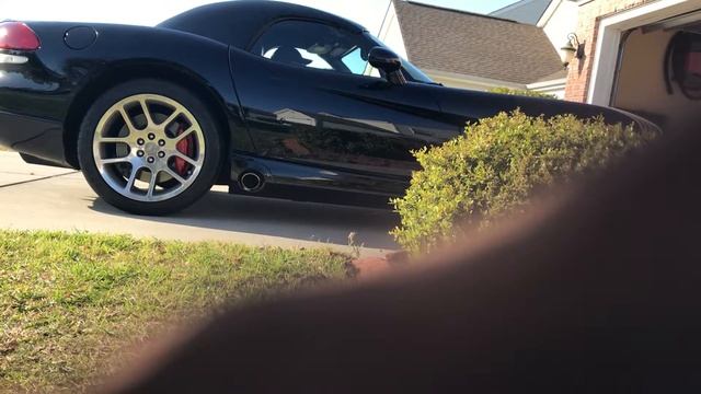 2004 Dodge Viper cold start straight pipes exhaust смотреть онлайн