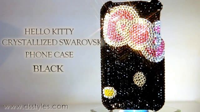 HelloKitty Black Swarovski Phone case from DSStyles.com смотреть онлайн