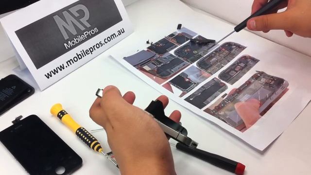 iPhone 4 disassembly instrunctions for replacing LCD Touch Screen Digitizer Glass смотреть онлайн