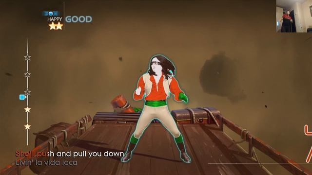 Just Dance 4 (5 STARS) Ricky Martin — Livin’ La Vida Loca смотреть онлайн