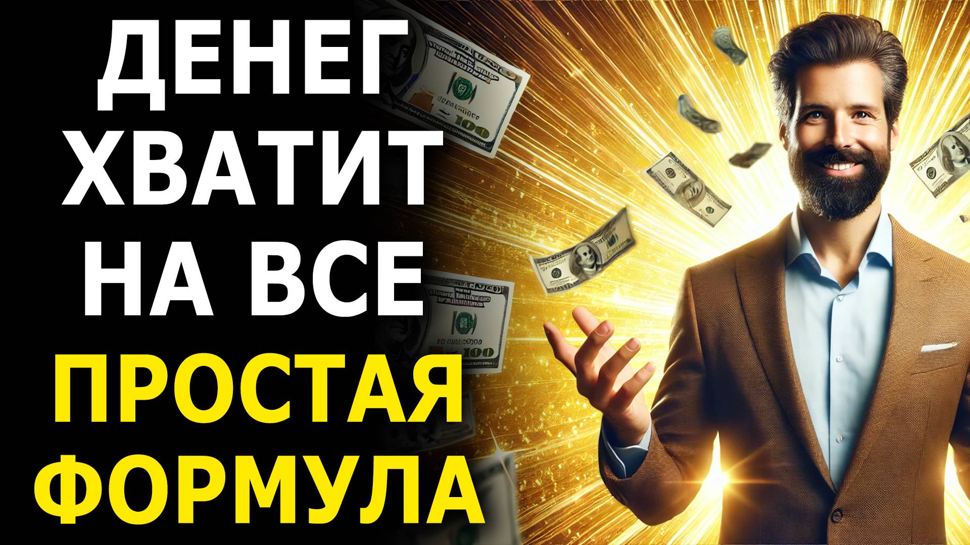 Мощная Аффирмация на Успех и Деньги! Простая Формула Успеха - Результаты потрясающие! смотреть онлайн