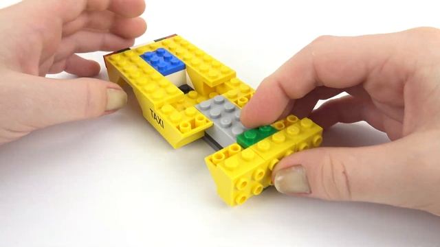 Lego Creator 40468 Yellow Taxi Speed Build Review смотреть онлайн