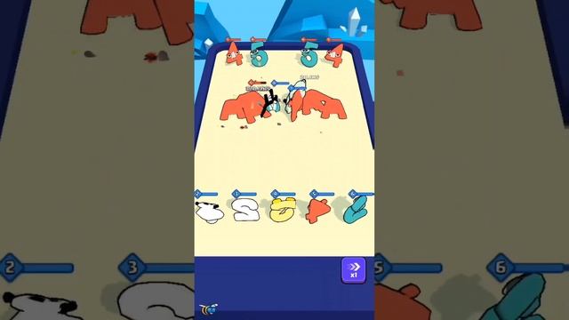 Merge Alphabet: Monster Fusion (iOS,Android) смотреть онлайн